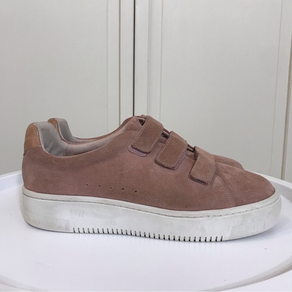 SANDRO Amazing Suede Sneakers Size 9 and 9.5 - Picture 1 of 13